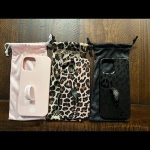 3 iPhone 12 loopy cases
